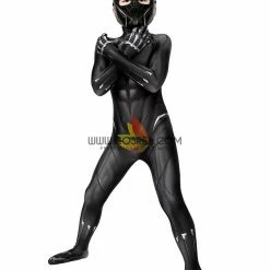 Cosrea Black Panther Kids Size Digital Printed Cosplay Costume Cosplay Costumes