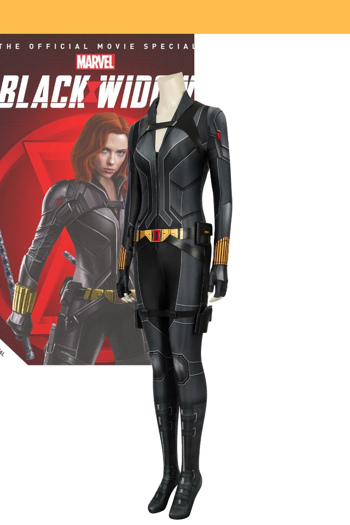 Cosrea Black Widow 2021 Movie Complete Digital Printed Cosplay Costume