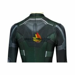 Cosrea Black Widow 2021 Movie Stealth Green Version Digital Printed Bodysuit Cosplay Costumes