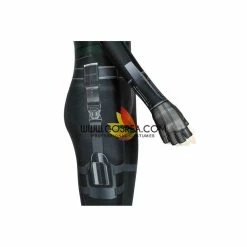 Cosrea Black Widow 2021 Movie Stealth Green Version Digital Printed Bodysuit Cosplay Costumes