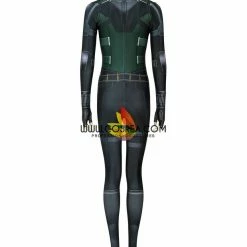 Cosrea Black Widow 2021 Movie Stealth Green Version Digital Printed Bodysuit Cosplay Costumes