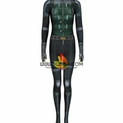 Cosrea Black Widow 2021 Movie Stealth Green Version Digital Printed Bodysuit Cosplay Costumes