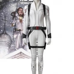 Cosrea Black Widow 2021 Movie White Complete Cosplay Costume Cosplay Costumes
