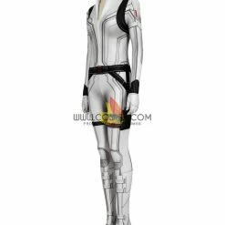 Cosrea Black Widow 2021 Movie White Digital Printed Cosplay Costume Cosplay Costumes