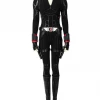 Cosrea Black Widow Avengers Endgame PU Leather Cosplay Costume
