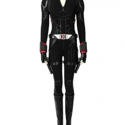 Cosrea Black Widow Avengers Endgame PU Leather Cosplay Costume
