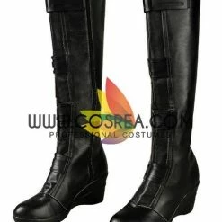 Cosrea Black Widow Avengers Endgame PU Leather Cosplay Costume