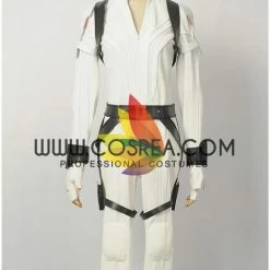 Cosrea Black Widow White Custom Textured Cosplay Costume