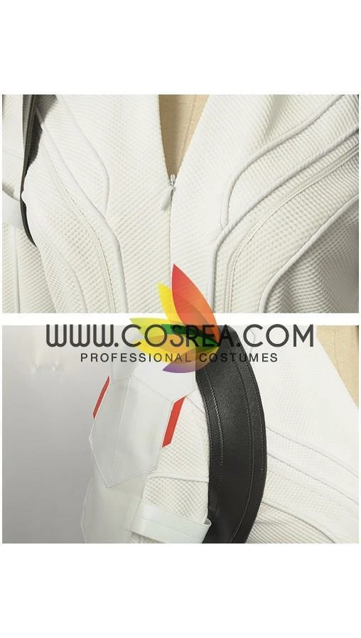 Cosrea Black Widow White Custom Textured Cosplay Costume