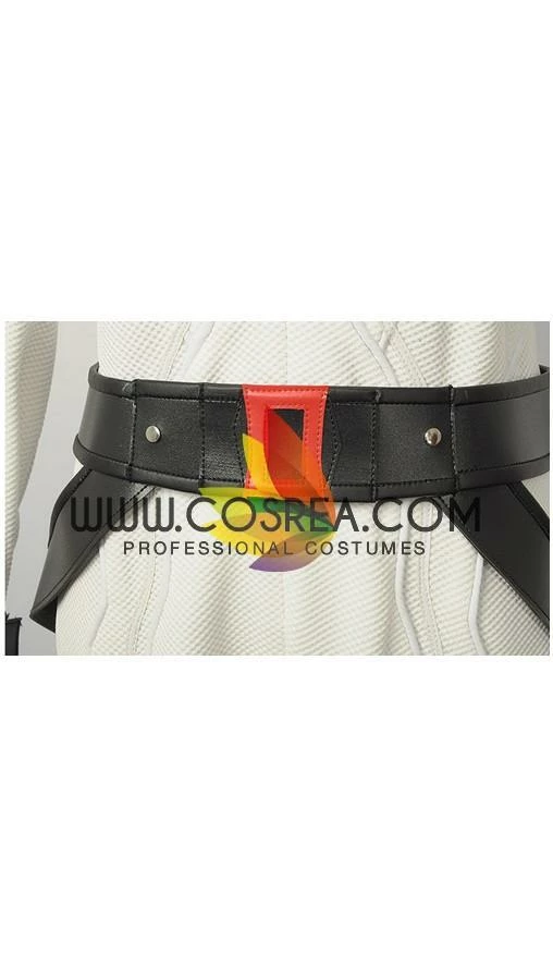 Cosrea Black Widow White Custom Textured Cosplay Costume
