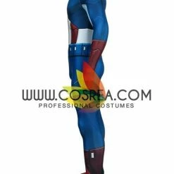 Cosrea Captain America Digital Printed Cosplay Costume Cosplay Costumes
