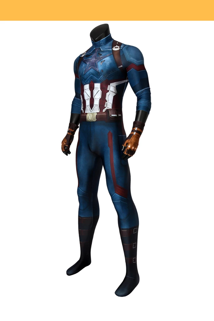 Cosrea Captain America Infinity War Digital Printed Cosplay Costume
