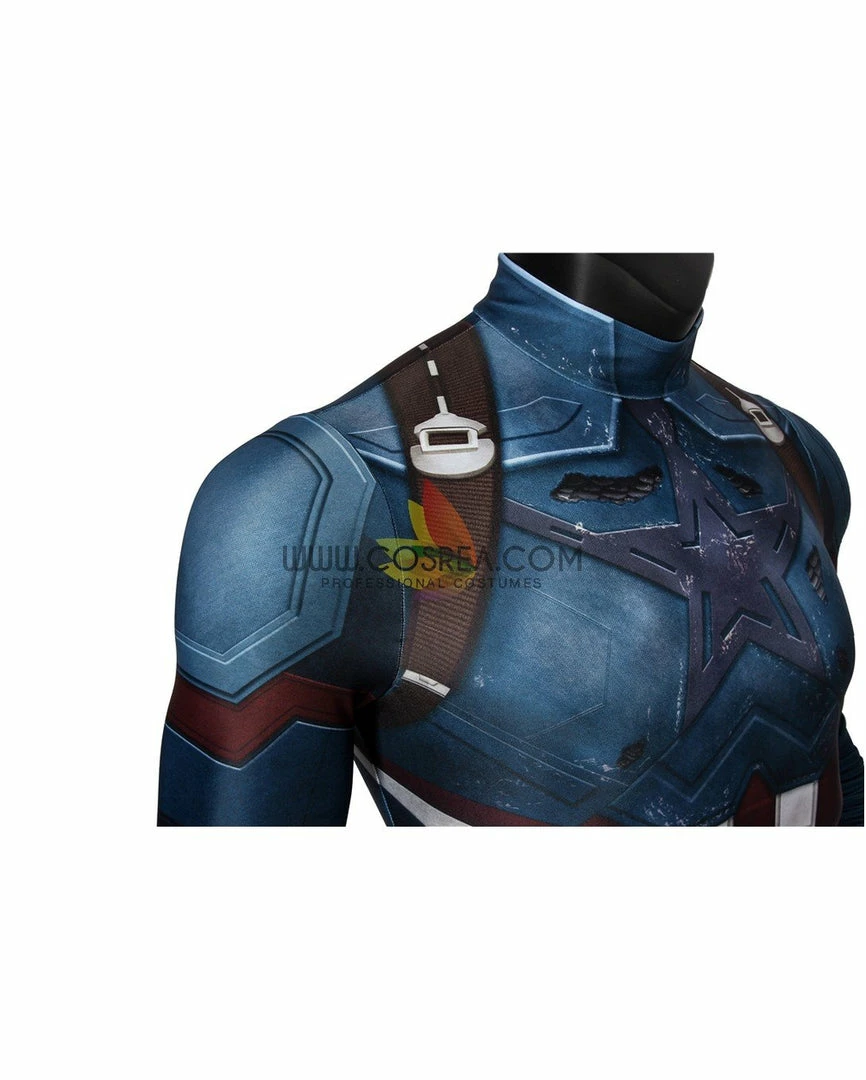 Cosrea Captain America Infinity War Digital Printed Cosplay Costume