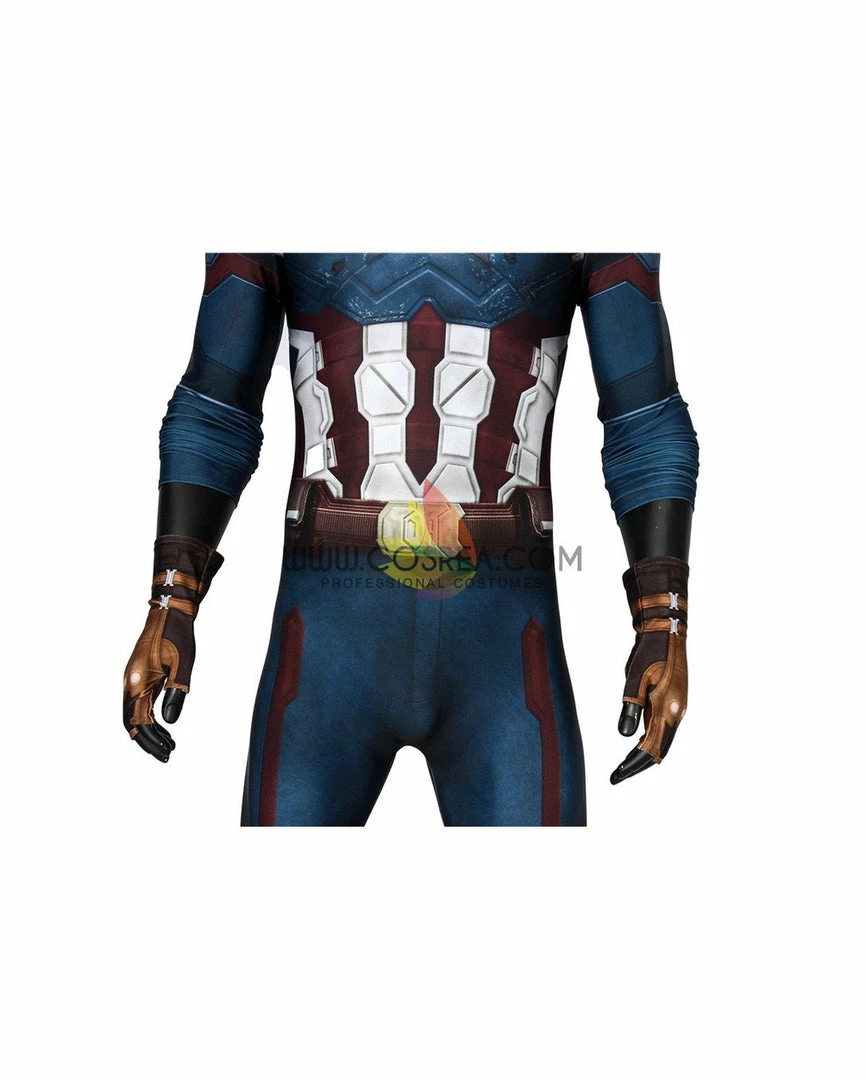 Cosrea Captain America Infinity War Digital Printed Cosplay Costume
