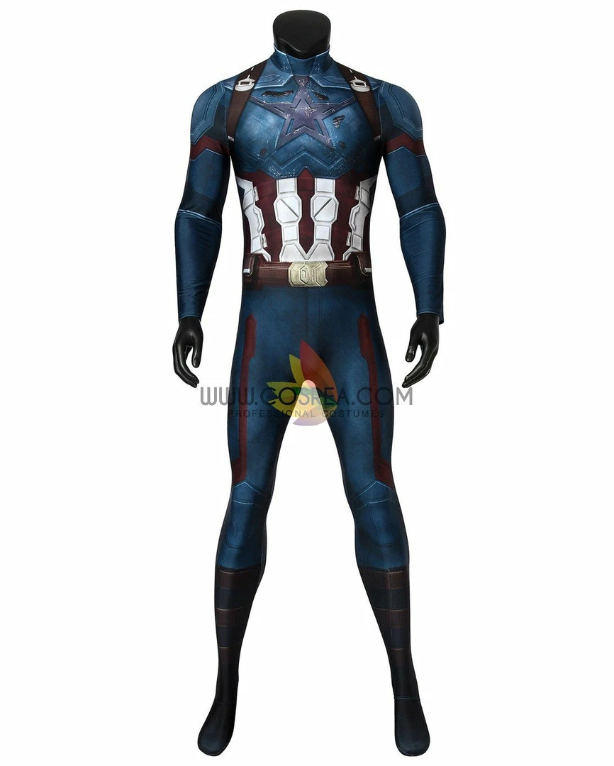 Cosrea Captain America Infinity War Digital Printed Cosplay Costume