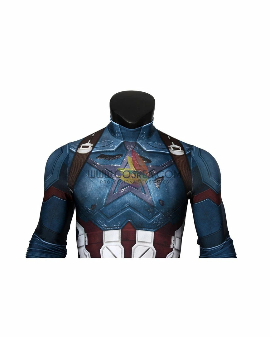 Cosrea Captain America Infinity War Digital Printed Cosplay Costume