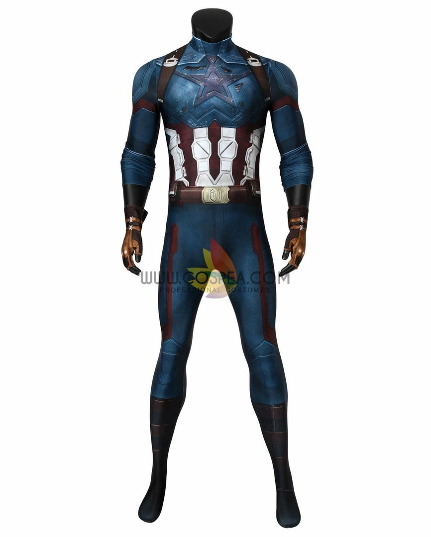 Cosrea Captain America Infinity War Digital Printed Cosplay Costume