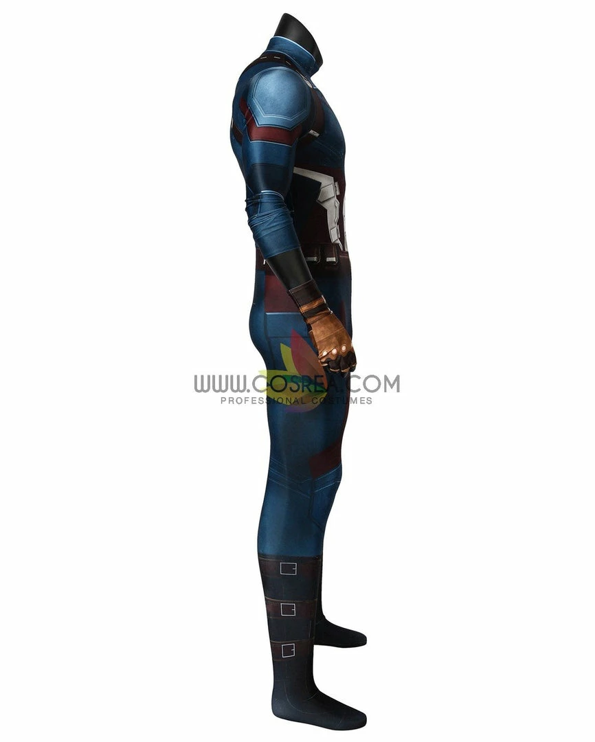 Cosrea Captain America Infinity War Digital Printed Cosplay Costume