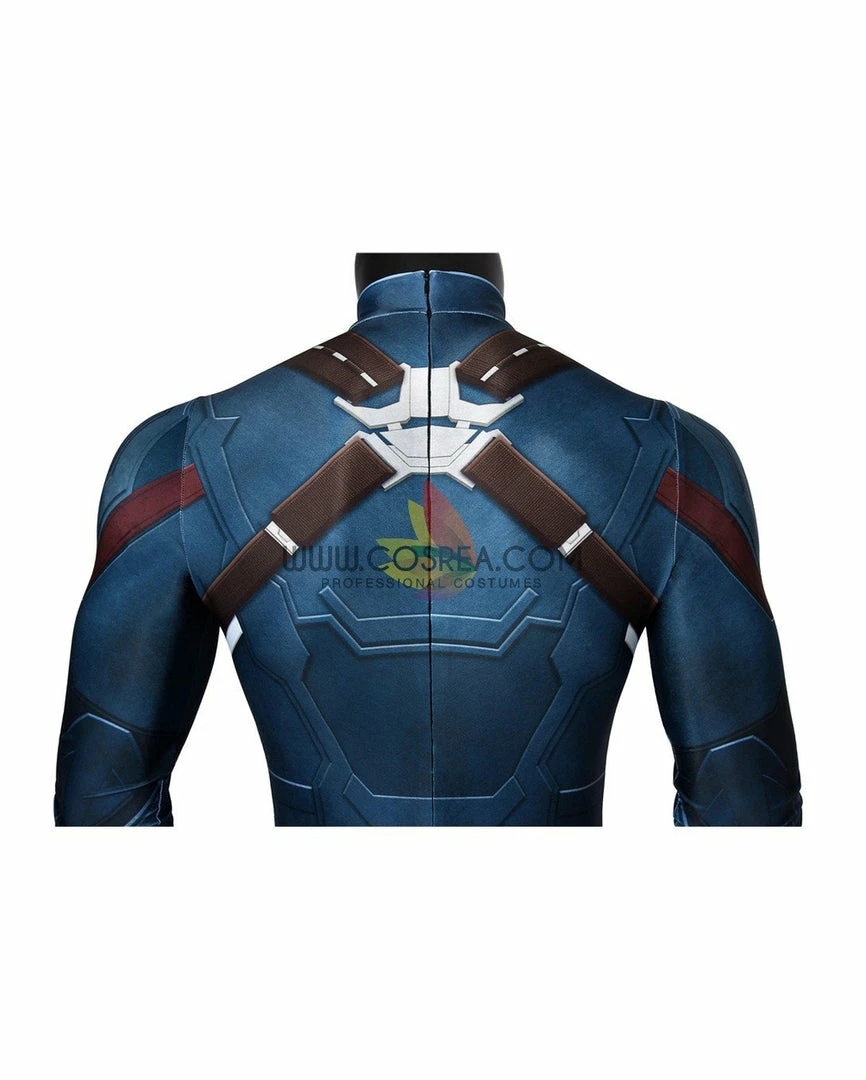 Cosrea Captain America Infinity War Digital Printed Cosplay Costume