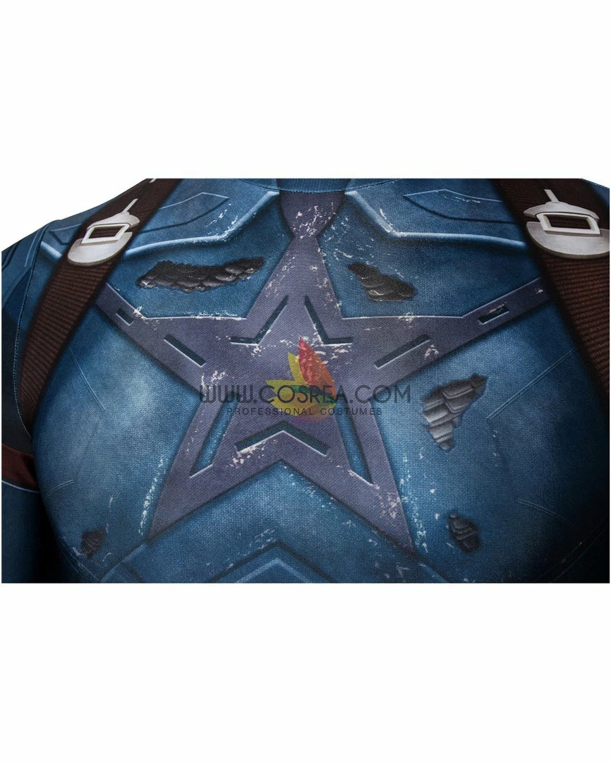 Cosrea Captain America Infinity War Digital Printed Cosplay Costume