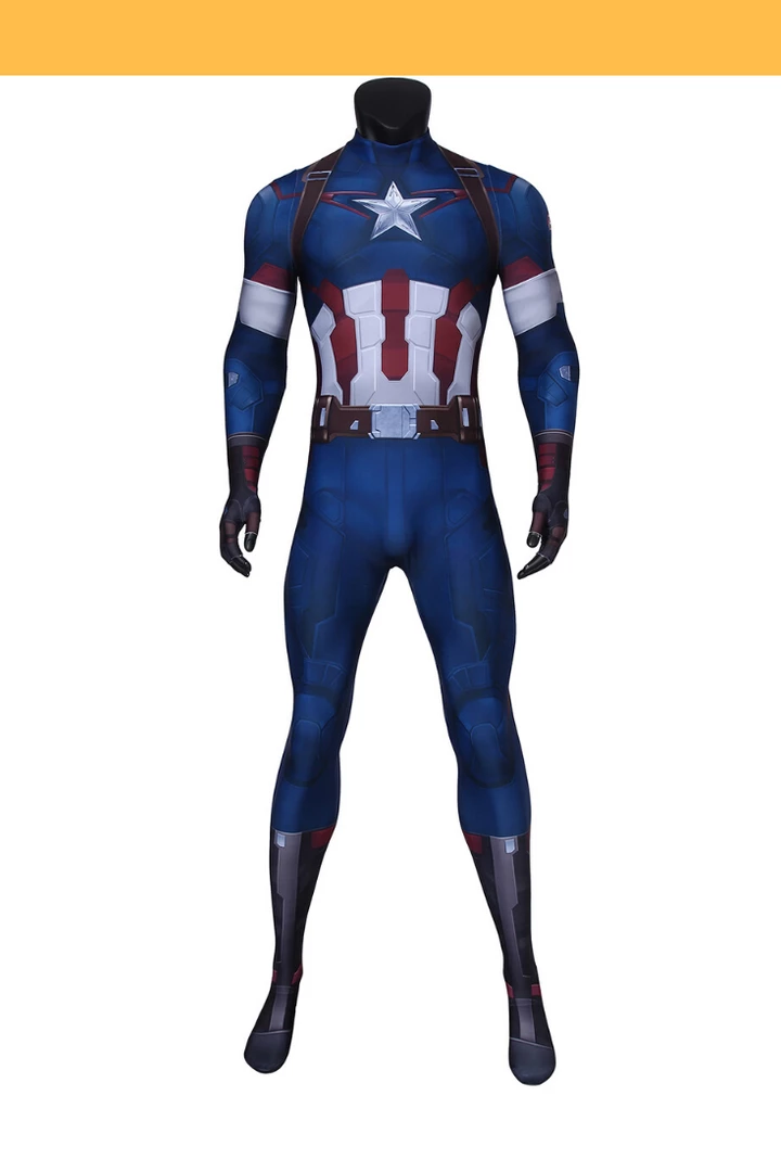 Cosrea Cosplay Costumes Captain America Ultron Digital Printed Cosplay Costume
