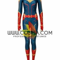 Cosrea Captain Marvel Digital Printed Cosplay Costume