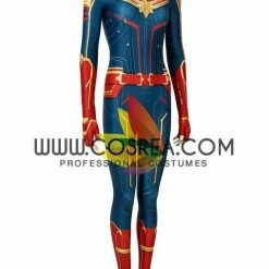 Cosrea Captain Marvel Digital Printed Cosplay Costume