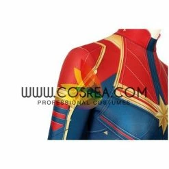 Cosrea Captain Marvel Digital Printed Cosplay Costume