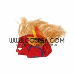 Cosrea Captain Marvel Digital Printed Cosplay Costume