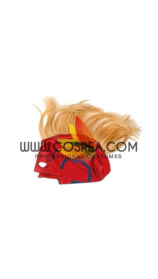 Cosrea Captain Marvel Digital Printed Cosplay Costume