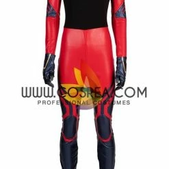 Cosrea Cosplay Costumes Captain Marvel Infinity War PU Leather Cosplay Costume