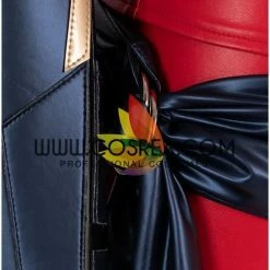 Cosrea Cosplay Costumes Captain Marvel Infinity War PU Leather Cosplay Costume