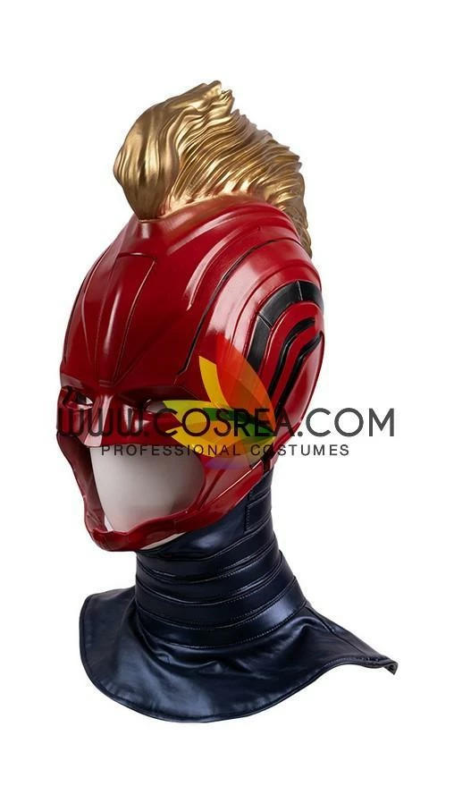 Cosrea Cosplay Costumes Captain Marvel Infinity War PU Leather Cosplay Costume