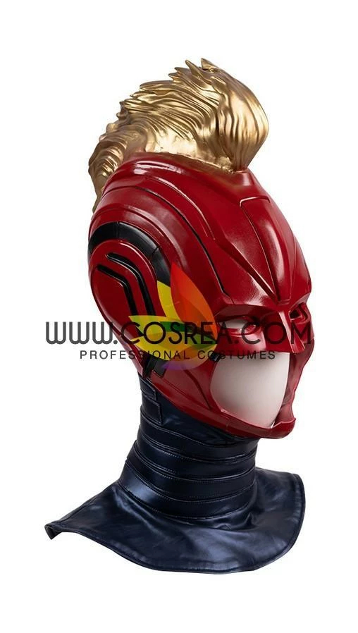 Cosrea Cosplay Costumes Captain Marvel Infinity War PU Leather Cosplay Costume