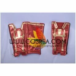 Cosrea Cosplay Costumes Captain Marvel Metallic Navy PU Leather Cosplay Costume