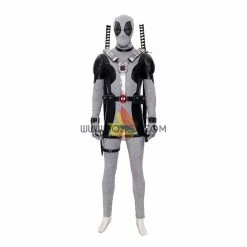 Cosrea Deadpool Grey X-Force Cosplay Costume