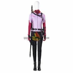 Cosrea Cosplay Costumes Hawkeye Kate Bishop Lilac Purple Version Cosplay Costume