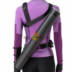 Cosrea Cosplay Costumes Hawkeye Kate Bishop Magenta Purple Version Cosplay Costume