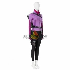 Cosrea Cosplay Costumes Hawkeye Kate Bishop Magenta Purple Version Cosplay Costume