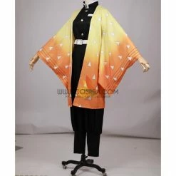Cosrea Zenitsu Agatsuma Demon Slayer Cosplay Costume