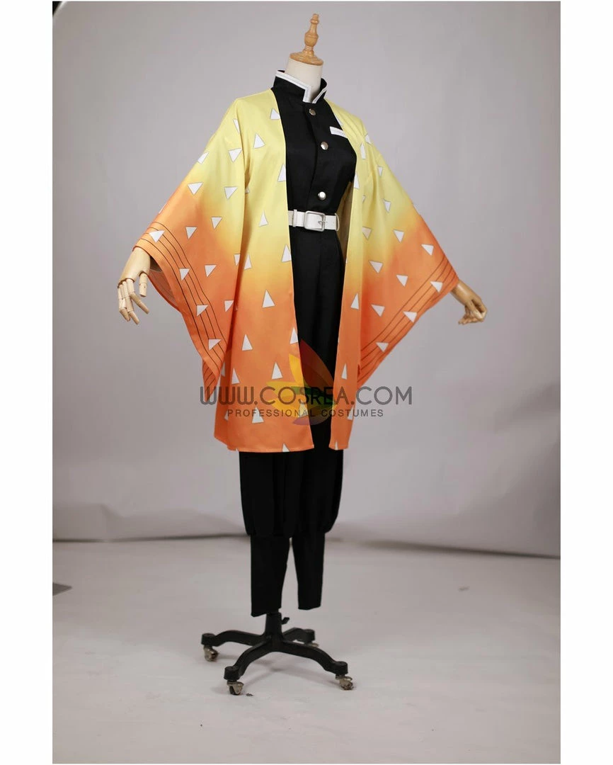 Cosrea Zenitsu Agatsuma Demon Slayer Cosplay Costume