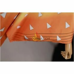 Cosrea Zenitsu Agatsuma Demon Slayer Cosplay Costume