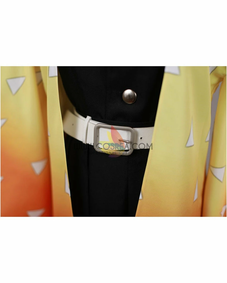 Cosrea Zenitsu Agatsuma Demon Slayer Cosplay Costume