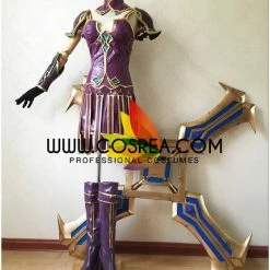 Cosrea Warrior Princess Sivir League Of Legend Cosplay Costume