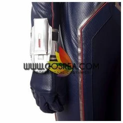 Cosrea Marvel Universe Wasp Movie Version PU Leather Cosplay Costume