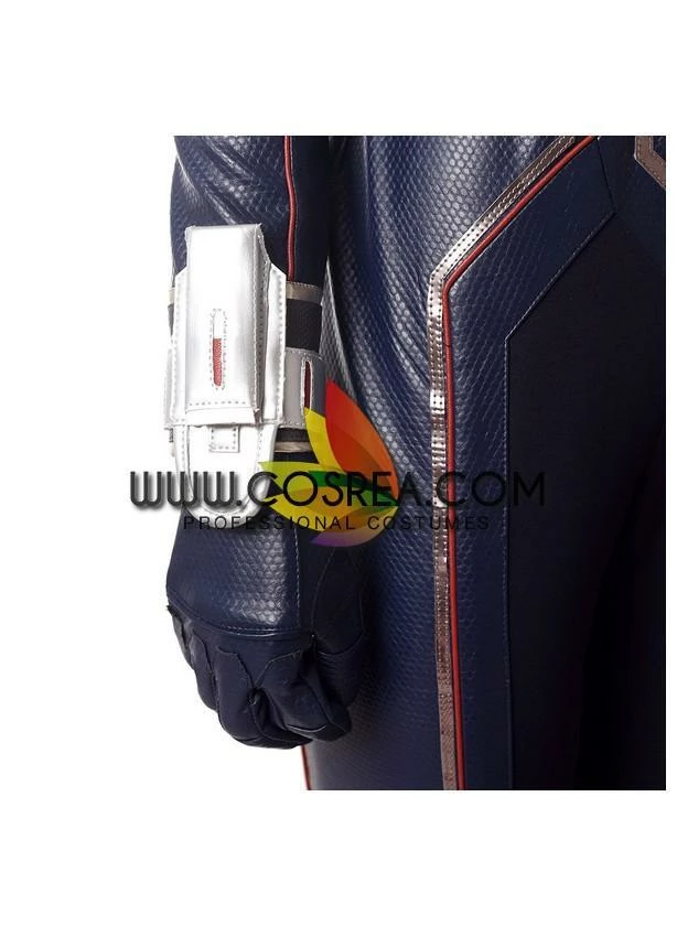 Cosrea Marvel Universe Wasp Movie Version PU Leather Cosplay Costume