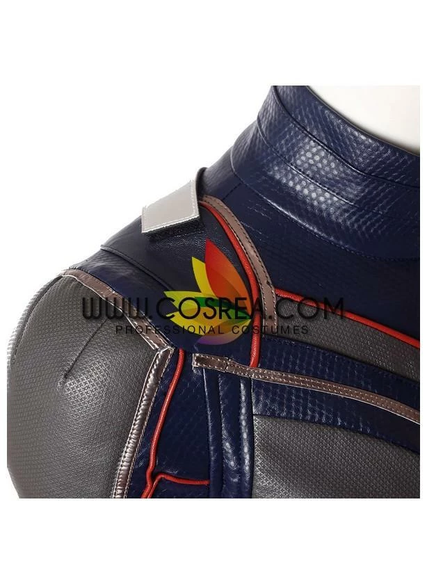 Cosrea Marvel Universe Wasp Movie Version PU Leather Cosplay Costume