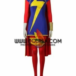 Cosrea Ms Marvel Kamala Khan Cosplay Costume