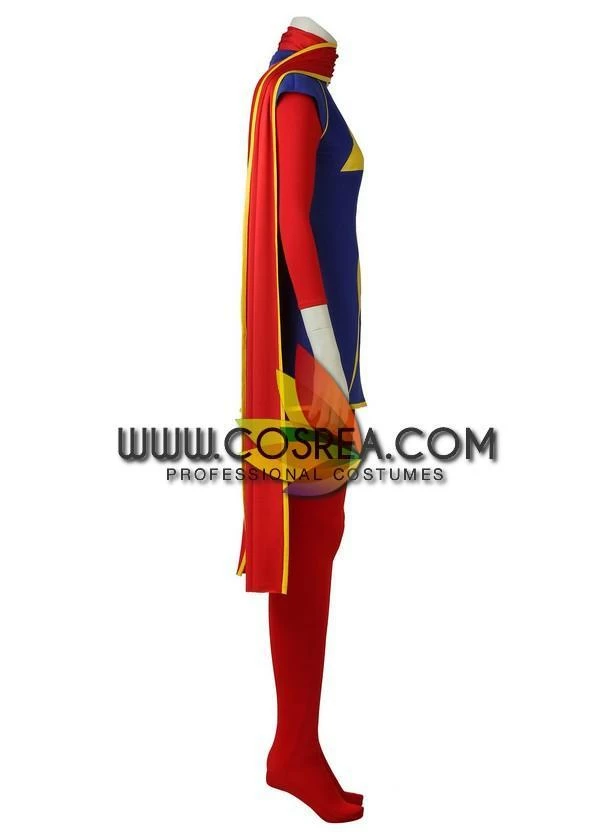 Cosrea Ms Marvel Kamala Khan Cosplay Costume