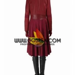 Cosrea Scarlet Witch The Civil War Dark Red Cosplay Costume